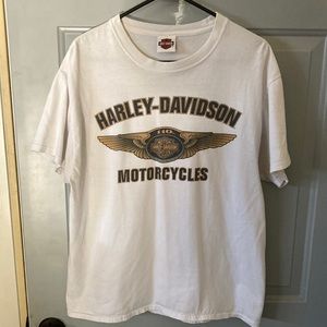 White Harley Davidson Smoky Mountains T-Shirt